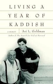 Book Cover for LIVING A YEAR OF KADDISH