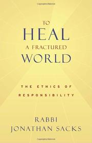 Book Cover for TO HEAL A FRACTURED WORLD