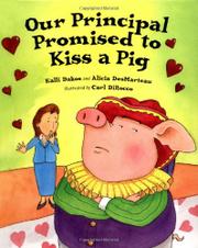 Cover art for OUR PRINCIPAL PROMISED TO KISS A PIG