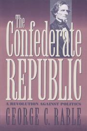 Cover art for THE CONFEDERATE REPUBLIC