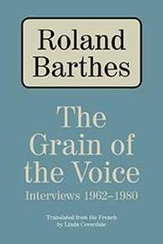 Cover art for THE GRAIN OF THE VOICE