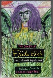 Cover art for THE DIARY OF FRIDA KAHLO
