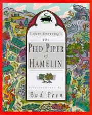 Cover art for THE PIED PIPER OF HAMELIN