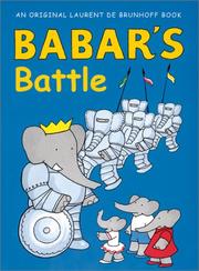 Cover art for BABAR'S BATTLE