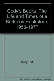 Book Cover for CODY'S BOOKS