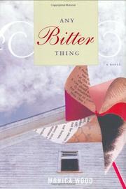 Cover art for ANY BITTER THING