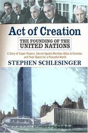 Cover art for ACT OF CREATION