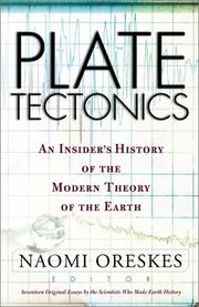 Book Cover for PLATE TECTONICS