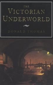 Cover art for THE VICTORIAN UNDERWORLD