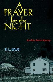 Book Cover for A PRAYER FOR THE NIGHT