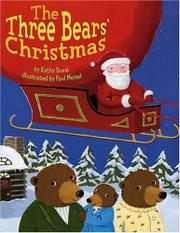 Book Cover for THE THREE BEARS’ CHRISTMAS