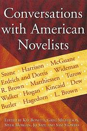 Book Cover for CONVERSATIONS WITH AMERICAN NOVELISTS