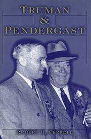 Book Cover for TRUMAN AND PENDERGAST