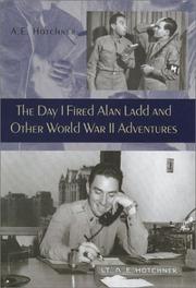 Cover art for THE DAY I FIRED ALAN LADD
