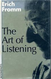 Cover art for THE ART OF LISTENING