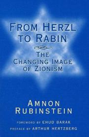 Book Cover for FROM HERZL TO RABIN
