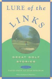 Cover art for LURE OF THE LINKS
