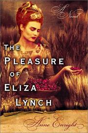 Cover art for THE PLEASURE OF ELIZA LYNCH