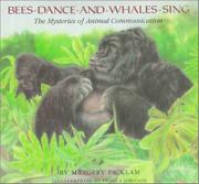Cover art for BEES DANCE AND WHALES SING
