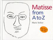 Cover art for MATISSE FROM A TO Z