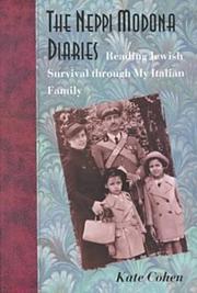 Cover art for THE NEPPI MODONA DIARIES