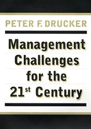Cover art for MANAGEMENT CHALLENGES FOR THE 21ST CENTURY