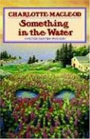 Cover art for SOMETHING IN THE WATER