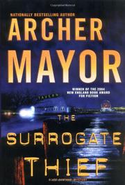 Cover art for THE SURROGATE THIEF