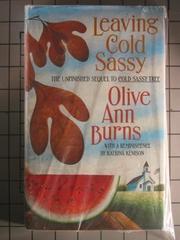 Cover art for LEAVING COLD SASSY