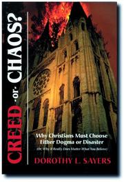 Cover art for CREED OR CHAOS?