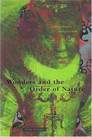 Book Cover for WONDERS AND THE ORDER OF NATURE, 1150-1750
