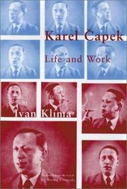 Cover art for KAREL CAPEK: LIFE AND WORK