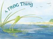 Book Cover for A FROG THING