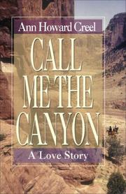 Cover art for CALL ME THE CANYON