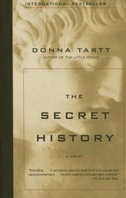 Cover art for THE SECRET HISTORY