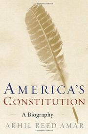 Cover art for AMERICA’S CONSTITUTION