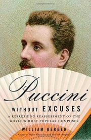Cover art for PUCCINI WITHOUT EXCUSES