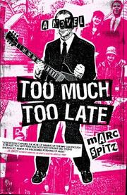 Cover art for TOO MUCH, TOO LATE