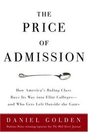 Cover art for THE PRICE OF ADMISSION