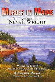 Book Cover for MURDER IN MAINE