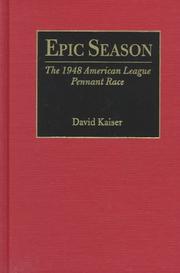 Cover art for EPIC SEASON