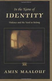 Book Cover for IN THE NAME OF IDENTITY