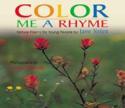 Book Cover for COLOR ME A RHYME