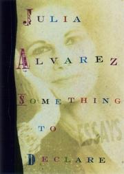 Cover art for SOMETHING TO DECLARE