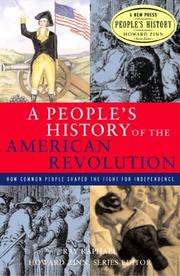 Book Cover for A PEOPLE’S HISTORY OF THE AMERICAN REVOLUTION