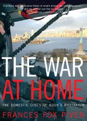 Cover art for THE WAR AT HOME