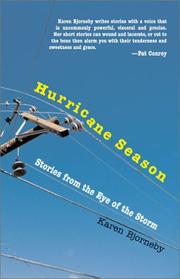 Cover art for HURRICANE SEASON