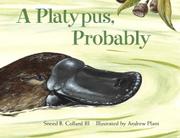 Cover art for A PLATYPUS, PROBABLY