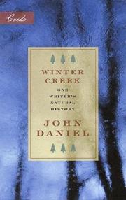 Cover art for WINTER CREEK
