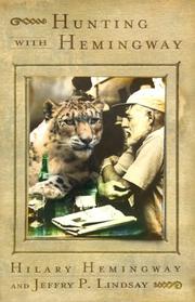 Book Cover for HUNTING WITH HEMINGWAY